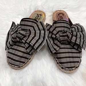 Sam Edelman Lulu Striped Espadrille Mules